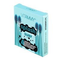 VITAMMY SPLASH SURF Końcówki do szczoteczki sonicznej kolor niebieski