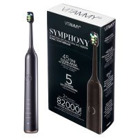 VITAMMY SYMPHONY BLACK Szczoteczka soniczna z komfortową obudową kolor czarny