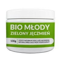 MEDFUTURE Młody zielony jęczmień 100% sproszkowany sok BIO 100g