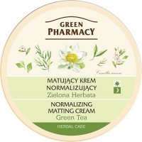 GREEN PHARMACY Krem do twarzy matujący, normalizujący ZIELONA HERBATA 150 ml