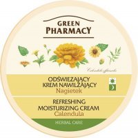 GREEN PHARMACY Krem do twarzy nawilżający, odświeżający NAGIETKOWY 150 ml