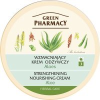 GREEN PHARMACY Krem do twarzy odżywczy, wzmacniający ALOESOWY 150 ml