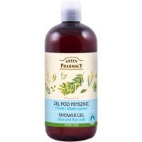GREEN PHARMACY Żel pod prysznic Oliwka i mleko ryżowe 500 ml