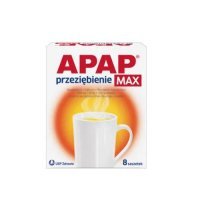 APAP Przeziębienie Max proszek 8 saszetek
