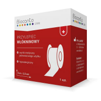 PRZYLEPIEC włókninowy 5 m x 2,5 cm  BIOCANTO