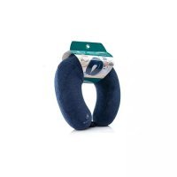 PHARMEDIS Poduszka podróżna pod głowę i szyję GRANATOWA