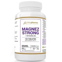 ALTO PHARMA Magnez Strong + Witamina B6 120 Vege tabletek