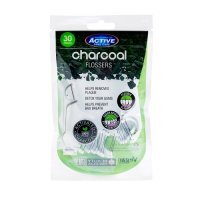 BEAUTY FORMULAS ACTIVE Nicio-wykałaczki z aktywnym węglem 30 sztuk