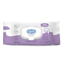 BEBBLE Chusteczki wodne lawendowe 64 sztuk