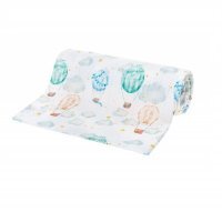 BOCIOLAND Pieluszka bambusowa 75 x 75 cm BALONY