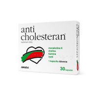 ANTICHOLESTERAN 30 kapsułek wspomagających funkcjonowanie wątroby i serca AMARA