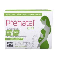 Prenatal DHA (kwasy omega – 3: DHA + EPA) – w ciąży i podczas karmienia piersią, 30 kapsułek