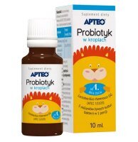 PROBIOTYK w kroplach APTEO płyn 10 ml