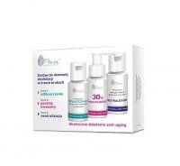 AVA Zestaw do domowej eksfoliacji w trzech krokach z kwasem mlekowym 30 % + krem Strategy 50ml