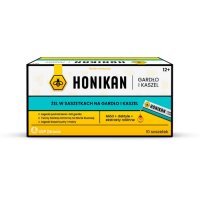 HONIKAN GARDŁO I KASZEL żel w saszetkach 10 sztuk