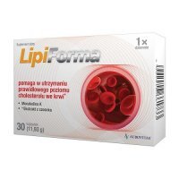 LIPIFORMA 30 kapsułek na prawidłowy poziom cholesterolu