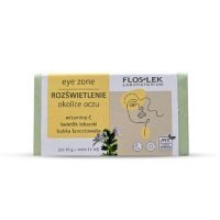 FLOS-LEK ZESTAW ROZŚWIETLENIE OKOLICE OCZU Żel do powiek 10 g + Rozświetlający krem pod oczy 15 ml