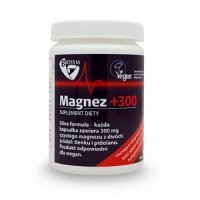 Biosym Magnez chelatowany 300 mg, 60 kaps.