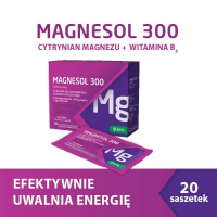 MAGNESOL 300 granulat 20 saszetek