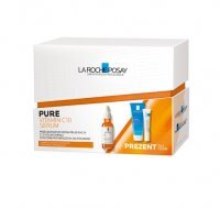 LA ROCHE ZESTAW PURE VITAMIN C10 serum 30 ml + LIPIKAR żel 100 ml + CICAPLAST B5 balsam 15ml