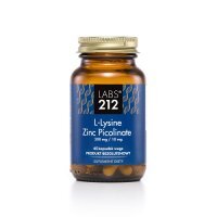 LABS212 L-Lysine zinc picolinate Lizyna z cynkiem 300 mg 45 kapsułek