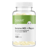 OSTROVIT Betaina HCl + Pepsyna, 100 kapsułek
