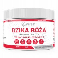 WISH Pharmaceutical Dzika Róża Naturalna Witamina C, 300 g
