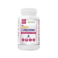 WISH Pharmaceutical NA STRES I ZMĘCZENIE Ashwagandha + Magnez + Witamina B6 120 tabletek