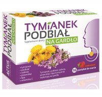TYMIANEK I PODBIAŁ 16 pastylek do ssania ACTUS PHARMA