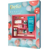 DELIA COSMETICS Kalendarz adwentowy Nail Set Nude