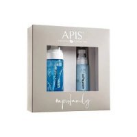 APIS Zestaw Mont Blanc Micelarna Pianka Do mycia Twarzy, 150 ml + Energizujący Milky Booster, 100 ml