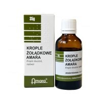 KROPLE ŻOŁĄDKOWE 35 g AMARA