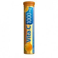 VITA C 1000 mg 20 tabletek musujących o smaku POMARAŃCZOWYM Activlab Pharma