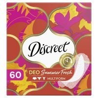 DISCREET SUMMER FRESH Wkładki higieniczne 60 sztuk