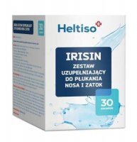 HELTISO IRISIN Zestaw uzupełniający do płukania nosa i zatok 30 saszetek