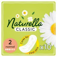 NATURELLA CLASSIC NORMAL Podpaski 10 sztuk