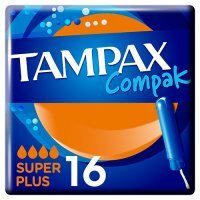 TAMPAX Compak SUPER PLUS 16 sztuk