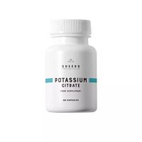 CHEERS Potassium citrate Cytrynian potasu 90 kapsułek