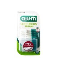 SUNSTAR GUM Soft-Picks Original Czyściki międzyzębowe duże (634) 50 sztuk