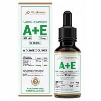 ALTO PHARMA Naturalna Witamina A + E Forte krople 30 ml