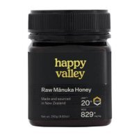 HAPPY VALLEY Miód Manuka UMF 20+ (MG 829+), 250 g