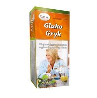 GLUKO GRYK Mieszanka ziołowa 60 saszetek  MIR-LEK