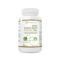 PROGRESS LABS Ekstrakt z korzenia Kudzu 500mg 40% izoflawonów 120 Vege kapsułek