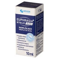 EUPHRASIA Hyalo 0,4% Nawilżające krople do oczu, 10ml