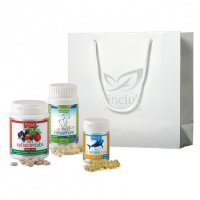 FINClub Zestaw dla DZIECI - Bi-iomare 100 kapsułek, Colostrum 60 kapsułek, Xyliacertabs 210 tabletek