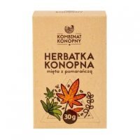 KOMBINAT KONOPNY Herbatka konopna z miętą i pomarańczą 30 g