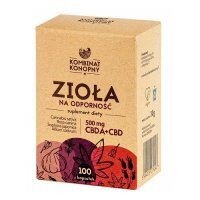 KOMBINAT KONOPNY Zioła na odporność 100 kapsułek