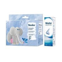 NOSKO Aspirator + NISITA Spray do nosa, 20 ml