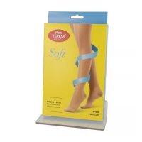 PANI TERESA Podkolanówki przeciwżylakowe SOFT, rozmiar 1, jasny beż