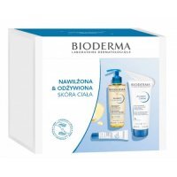 BIODERMA ZESTAW ATODERM olejek 200 ml + krem 200 ml + balsam do ust 15 ml
